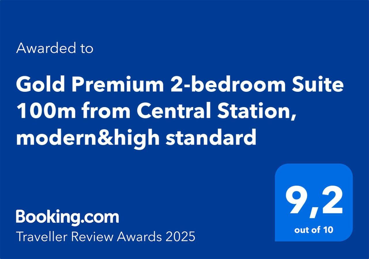 Gold Premium 2 Apartamento Varsóvia Exterior foto